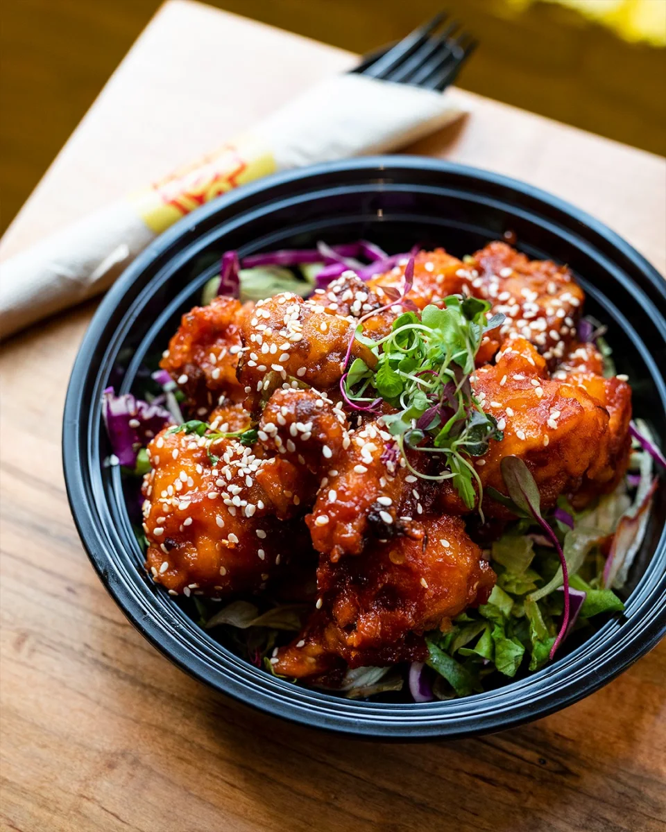 Honey Garlic Cauliflower