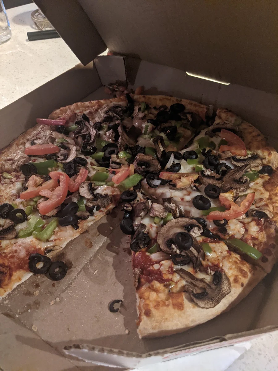 Custom Veggie Pizza