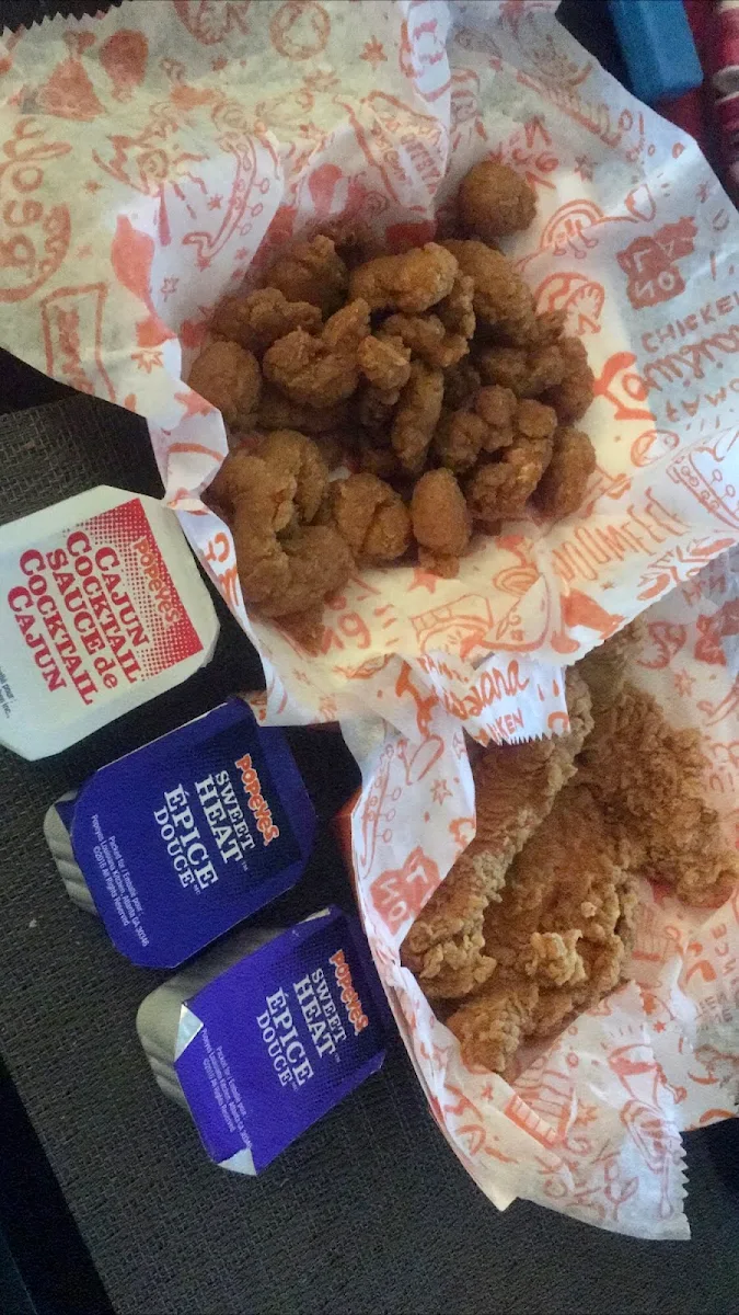 Popcorn Shrimp and Chicken Tenders