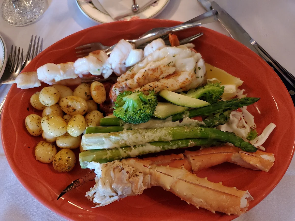 Top Sirloin & King Crab Legs