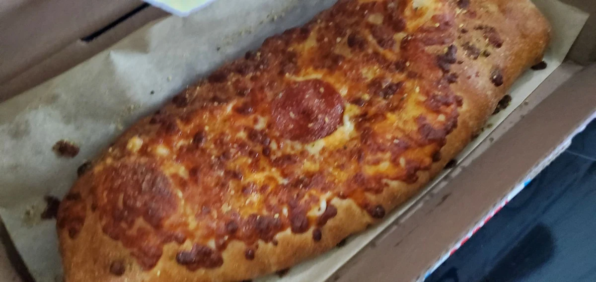 Pepperoni Stuffed Cheese Bread