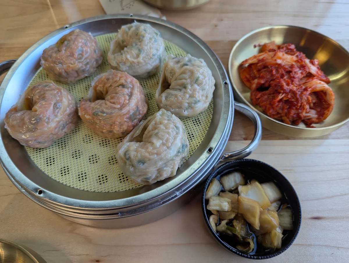 Kimchi and Pork Dumplings
