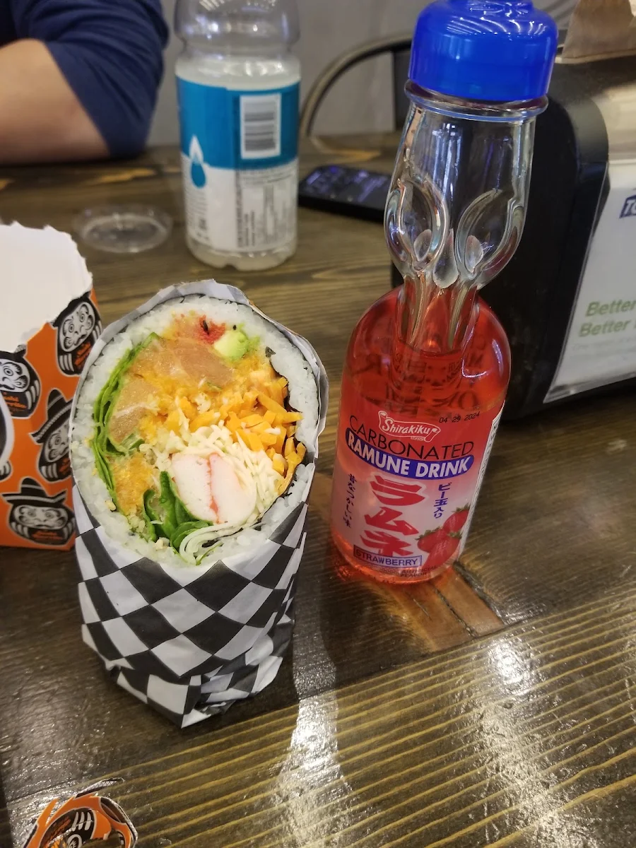 Salmon Sushi Burrito