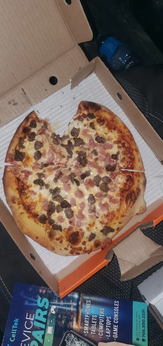 Cheese Burger Pizza