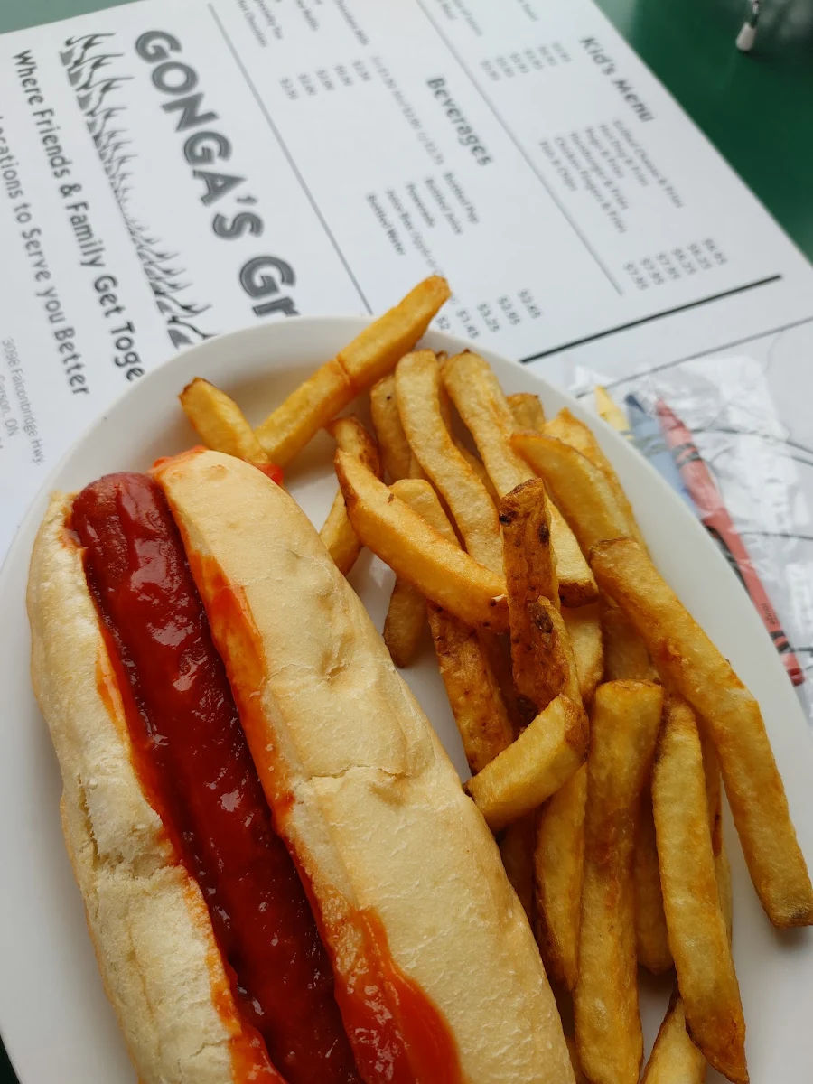 Kids' Hot Dog & Fries