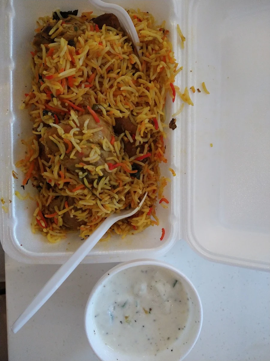 Tandoori Chicken Biryani Rice Bowl