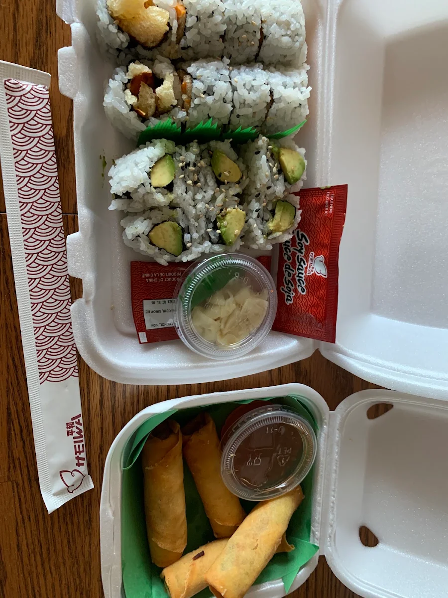 Tempura Roll Avocado Roll