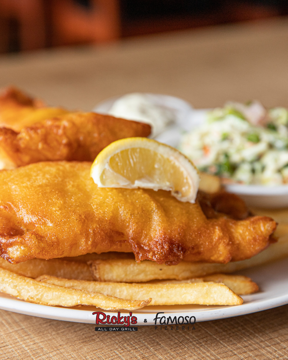 Beer-Battered Fish & Chips 1 PC