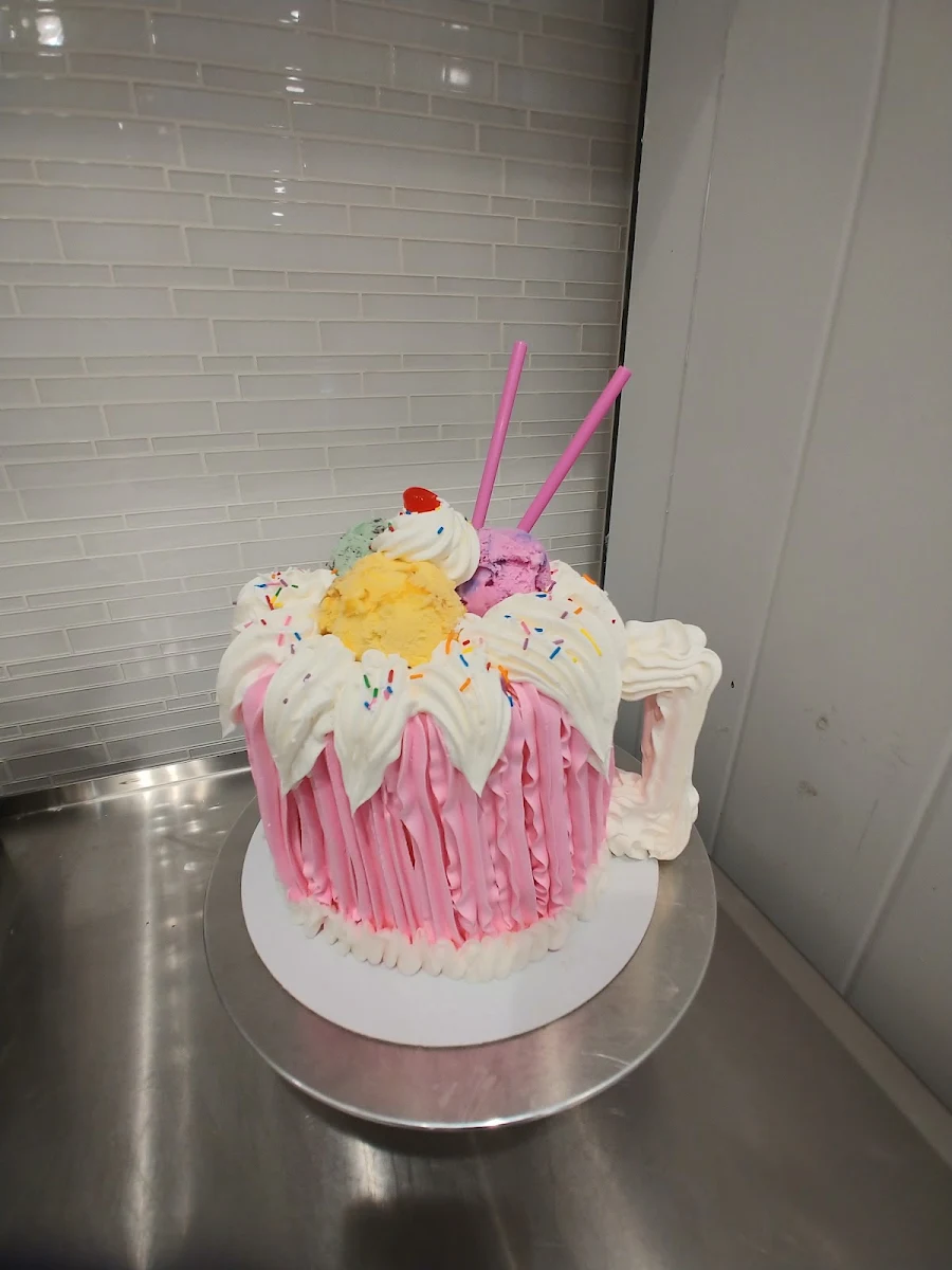 Ice Cream Float Cake