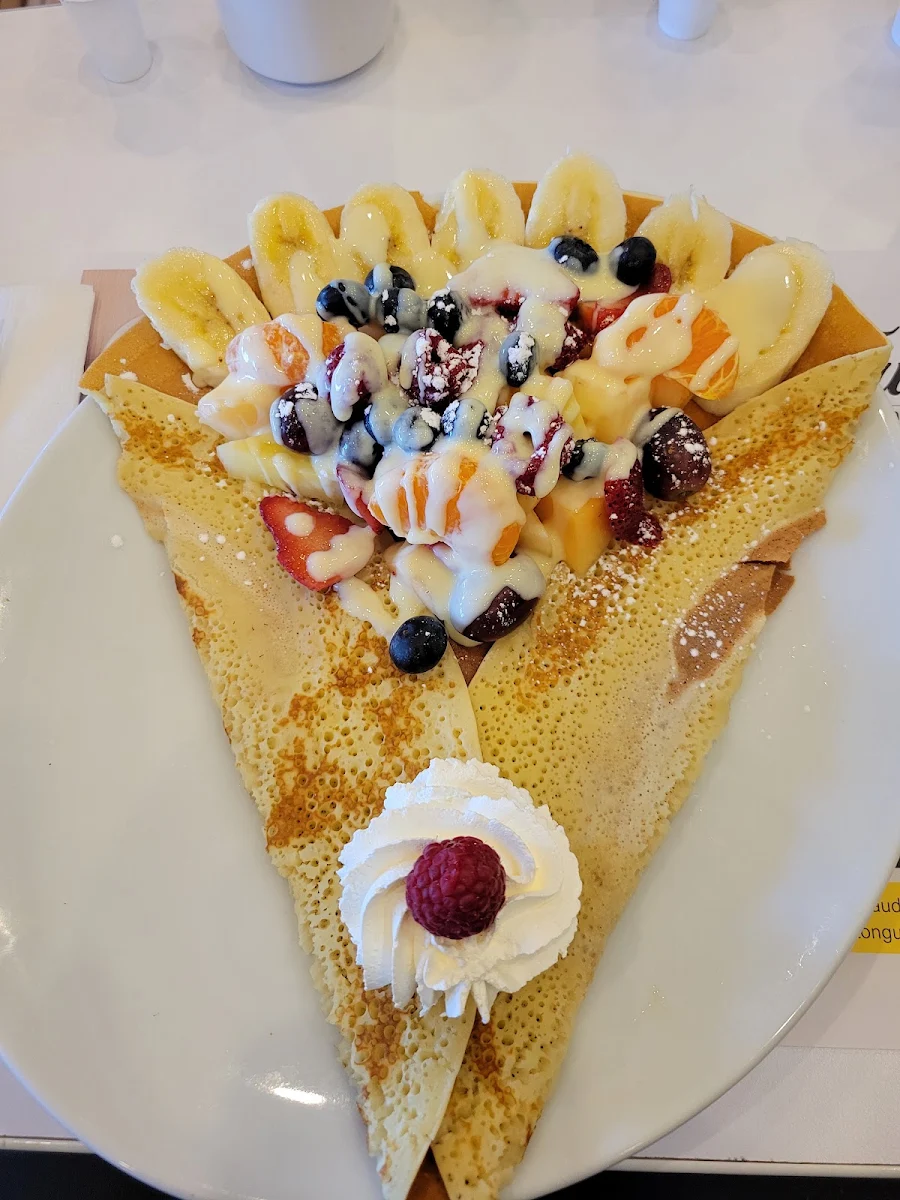 Enfants Crêpe Aux Fruits