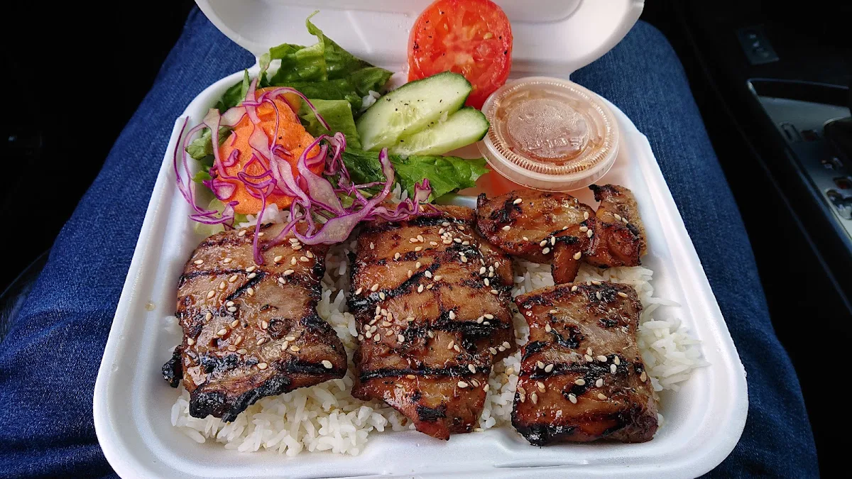 Grilled Chicken and Rice