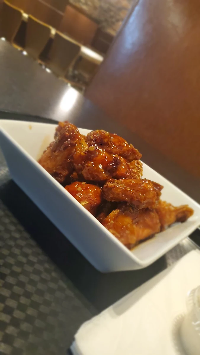 Garlic Honey Chicken Wings
