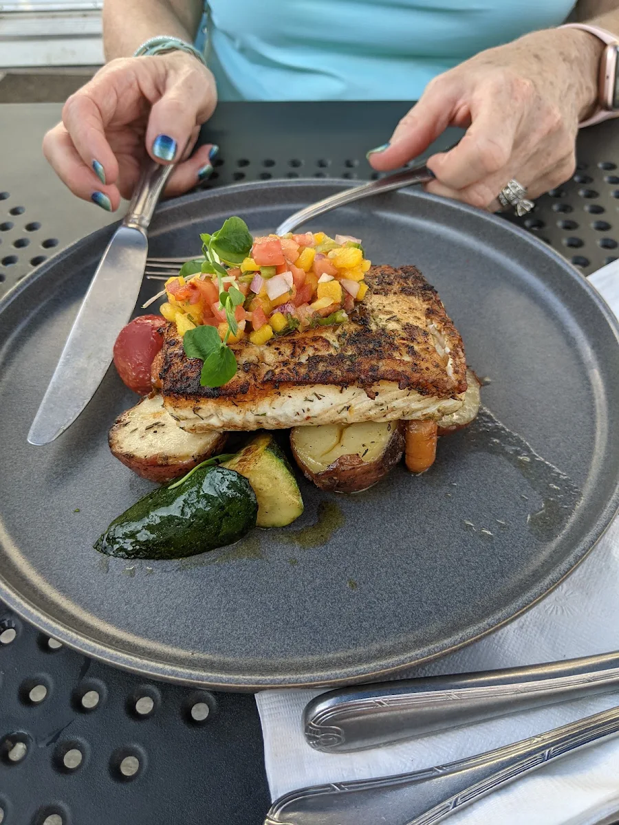 Halibut Dinner