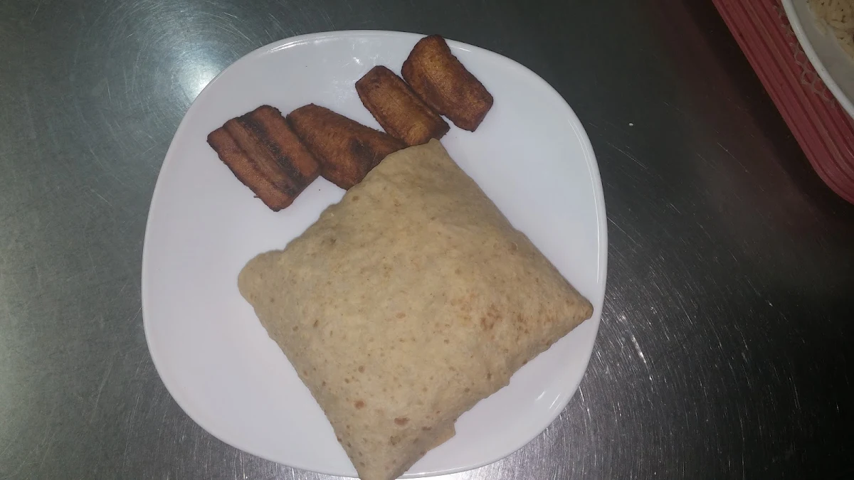 Chicken Roti, Scarlet Ibis Family Restaurant