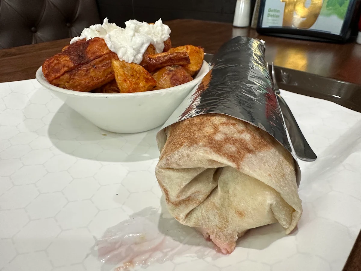 Beef Donair Wrap