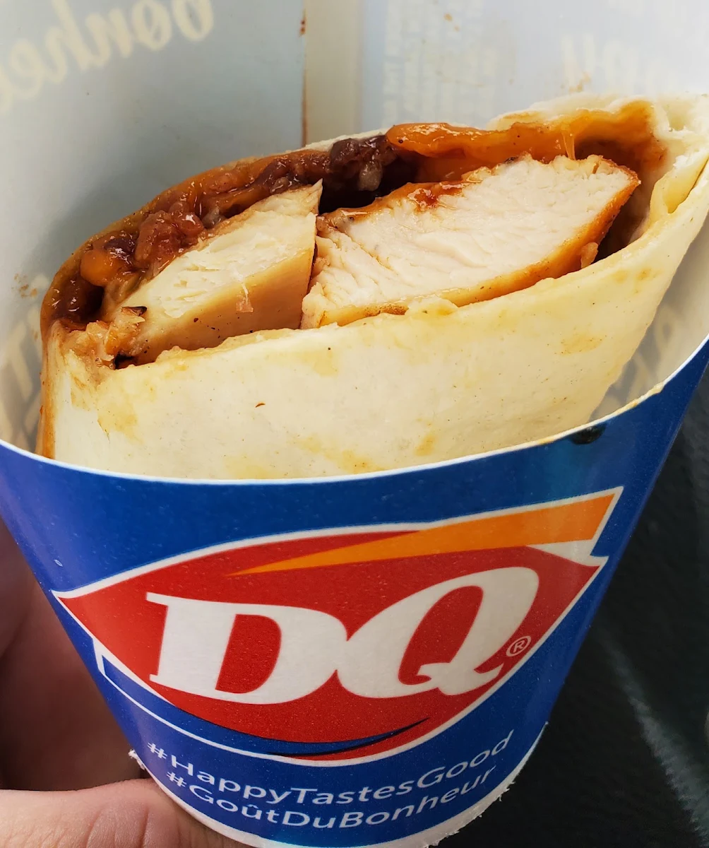 Chicken Bacon BBQ Snack Wrap