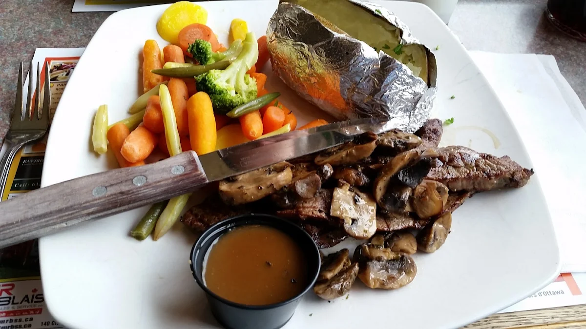 Steak with Baked Potato
