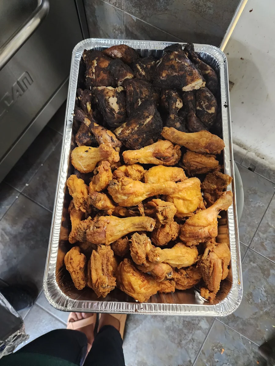 Large Jerk Fried Chicken