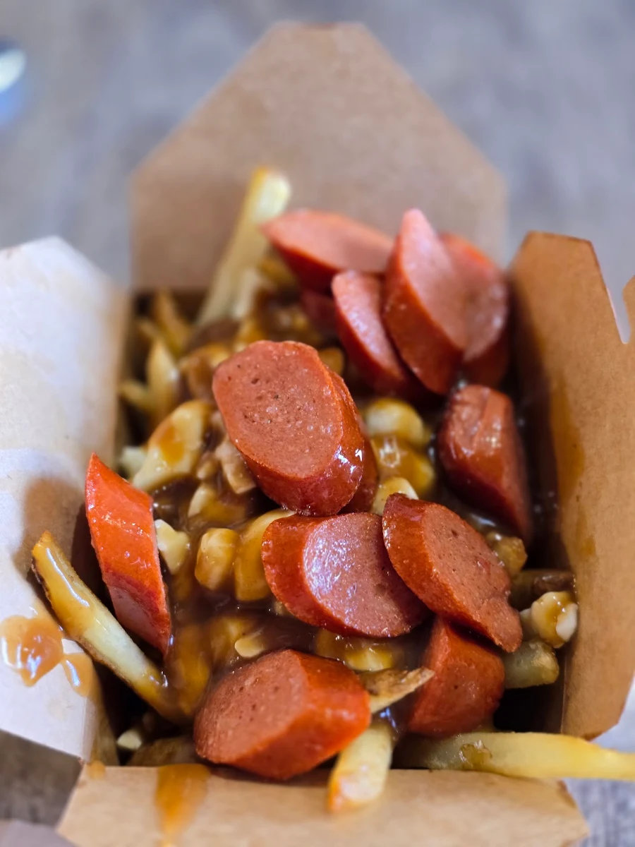 Hot Doggy Dog Poutine Hot Dog