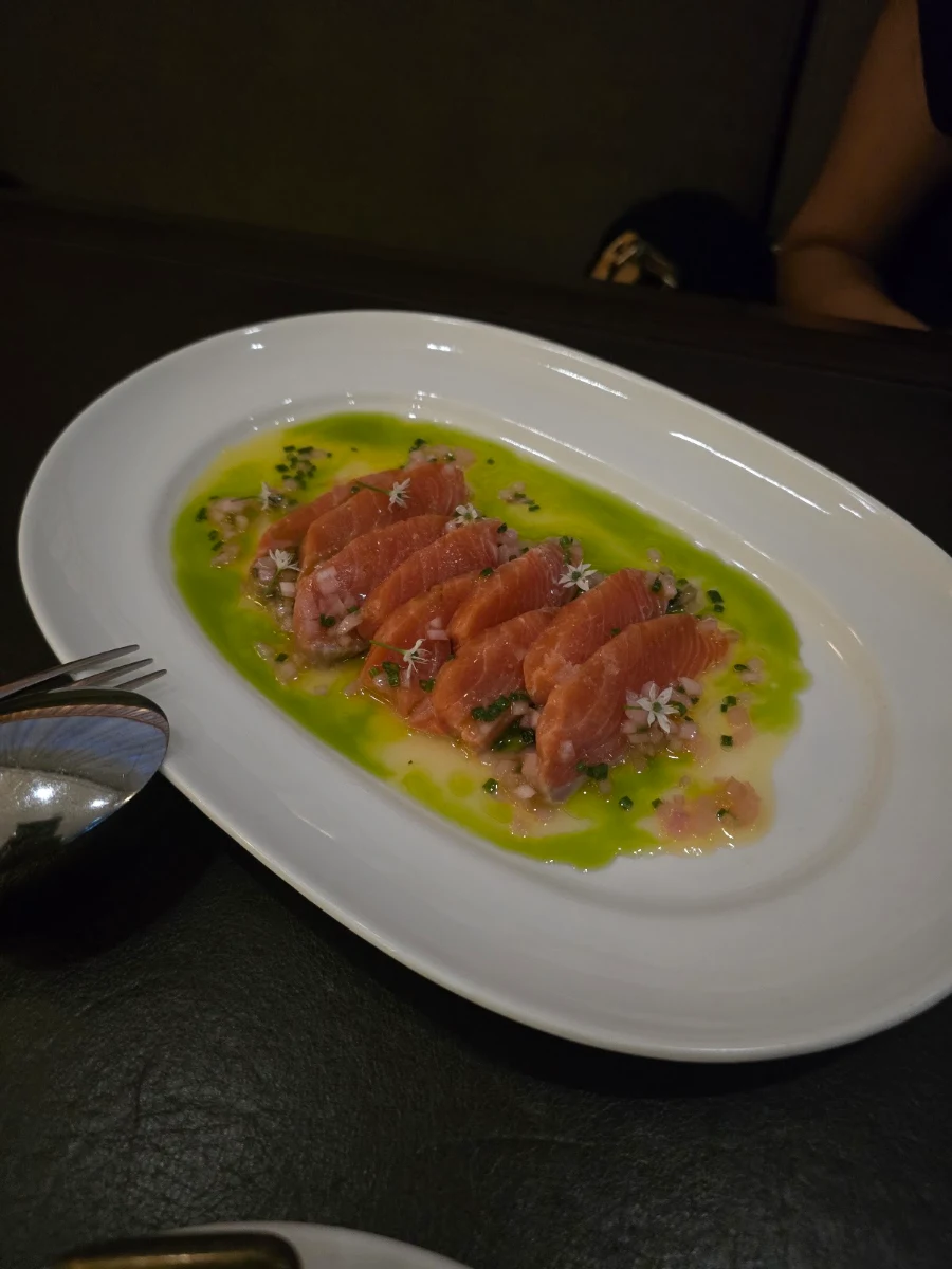 Salmon Crudo