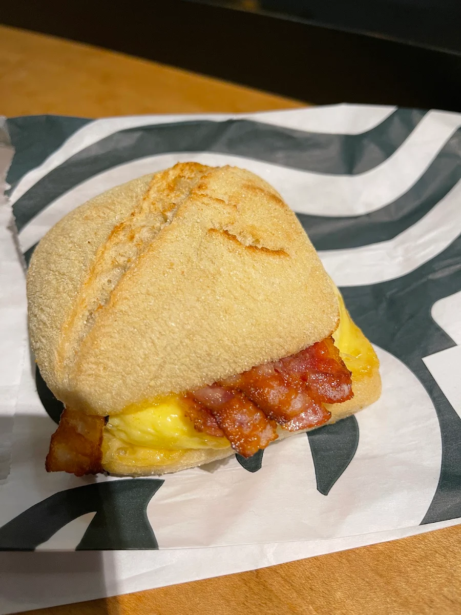 Bacon Gouda & Egg Sandwich