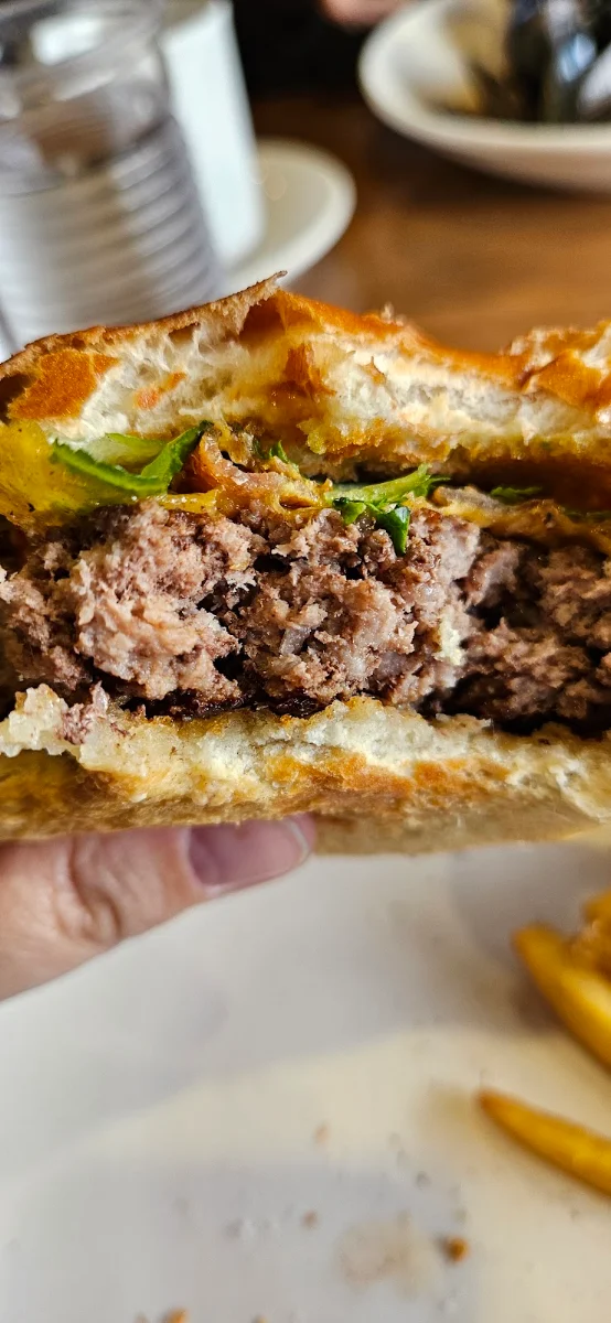 Burger and Fries
