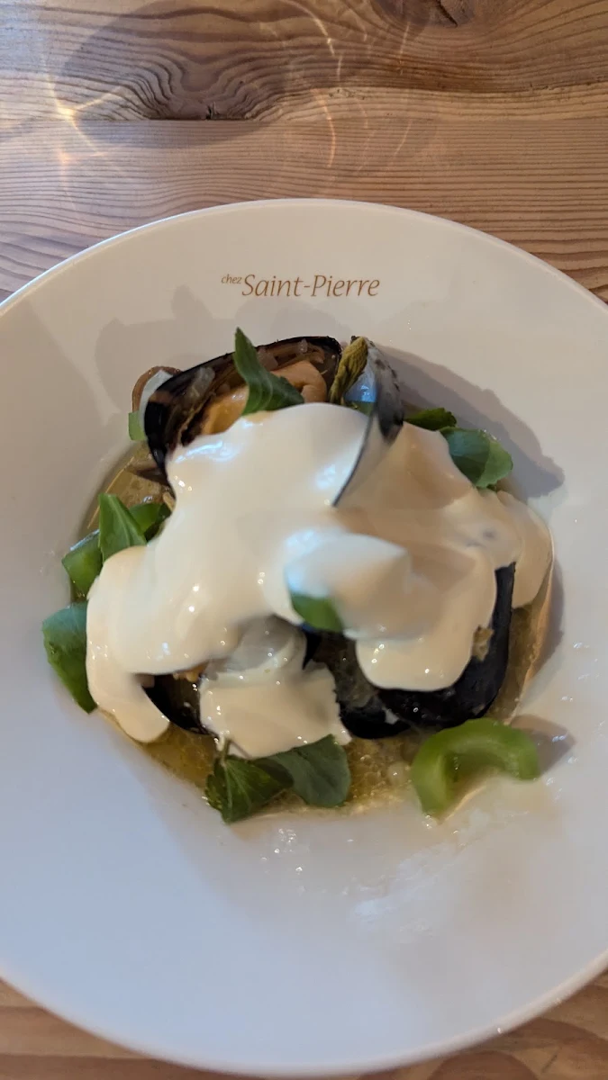 Moules, Restaurant Chez Saint-Pierre