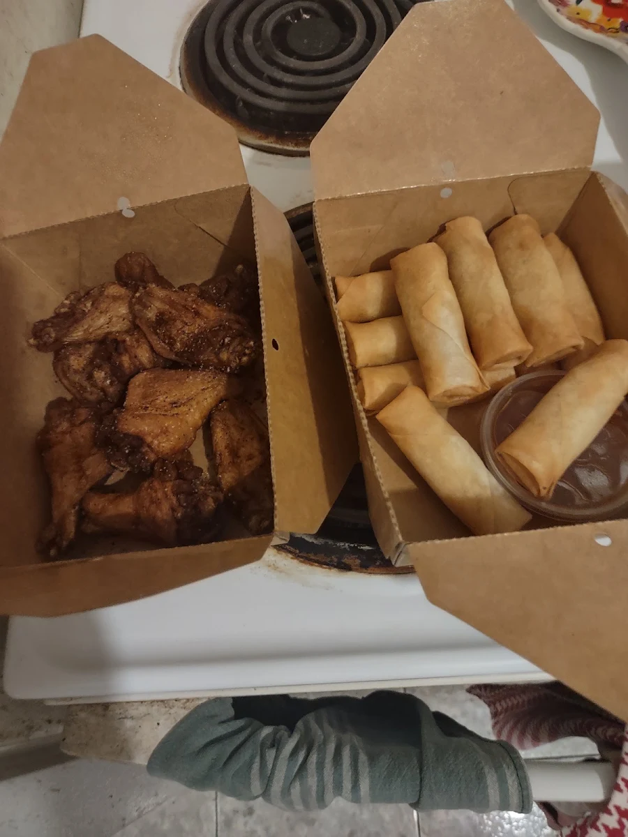 Wings and Spring Rolls
