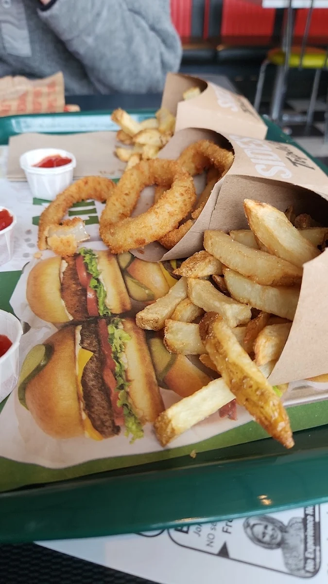 French Fries and Onion Rings
