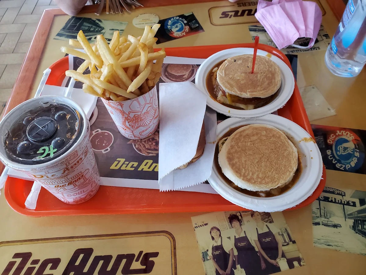 Cheeseburger Hamburgini Hot-Dog Fries