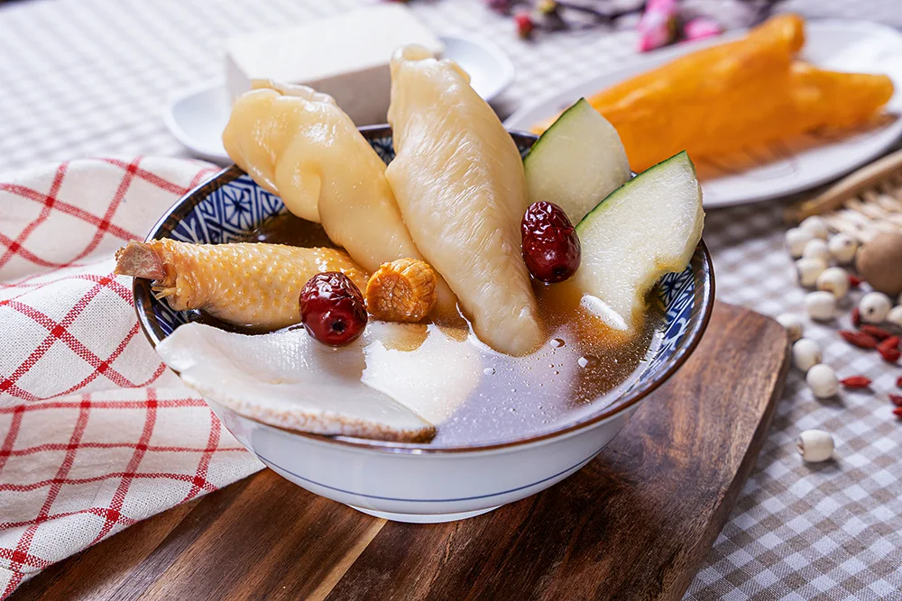 Almond Ginkgo Soup