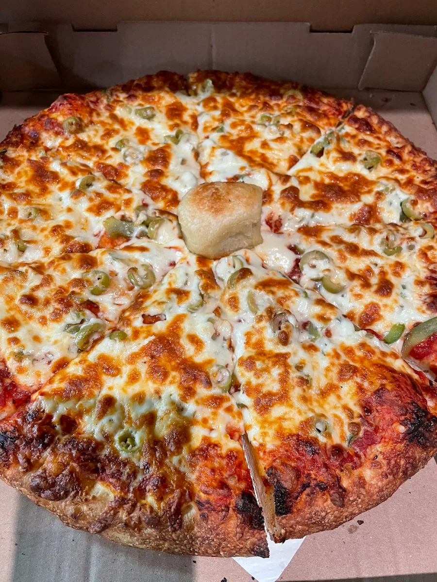 Green Peppers and Green Olives