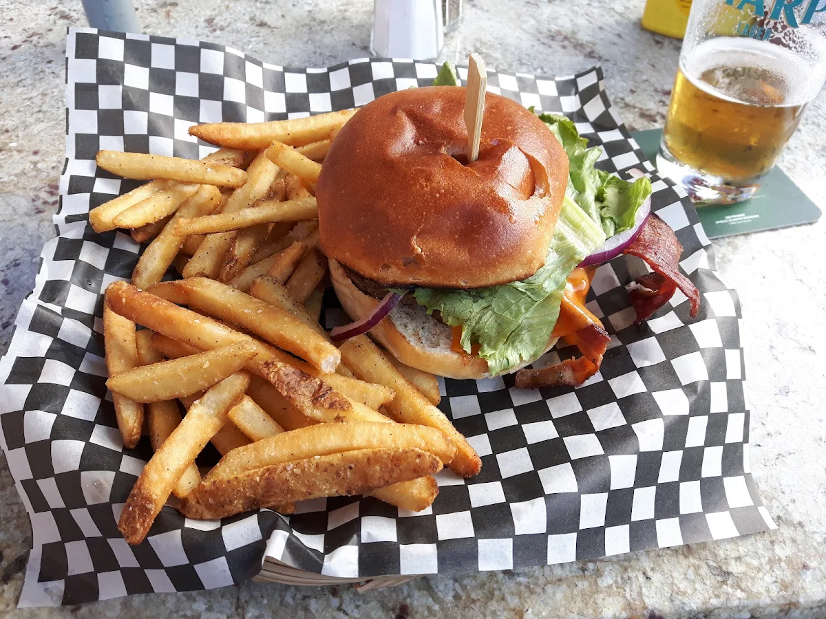 Burger and Fries