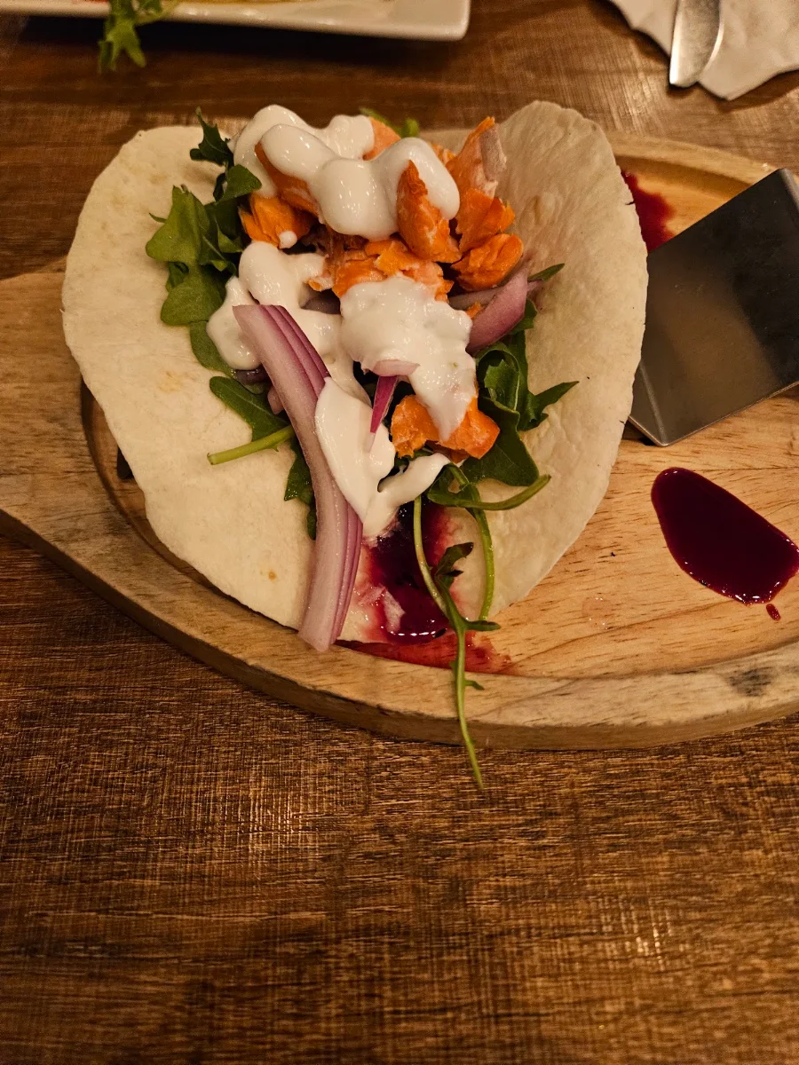 Salmon Tacos