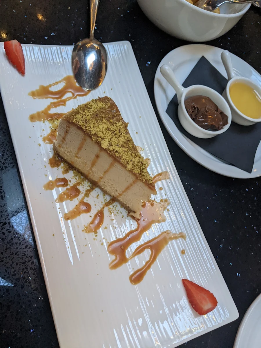 Pistachio Baklava Cheesecake