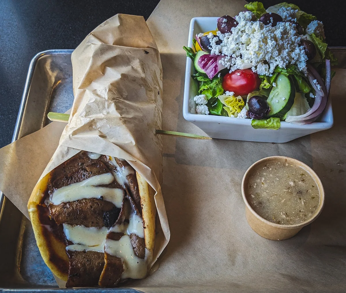 East Coast Donair - Served with Fresh Cut Fries