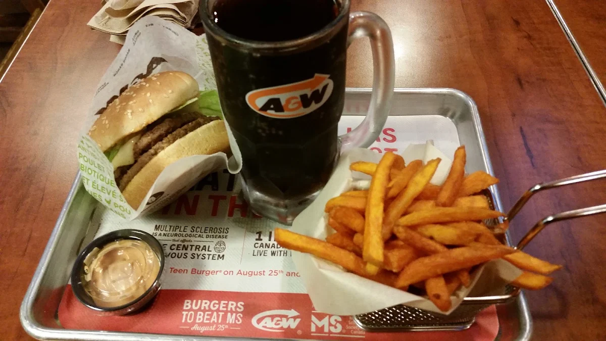 Sweet Potato Fries and a Coke