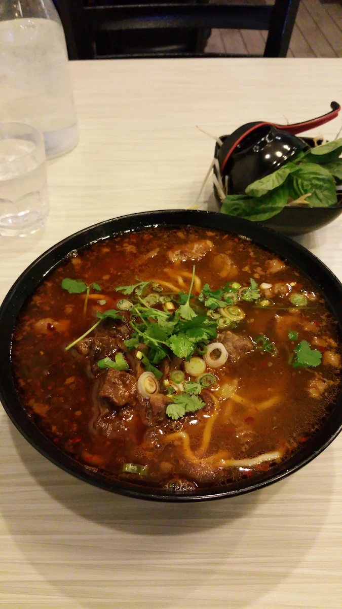 Spicy Beef Stew Ramen Noodle Soup