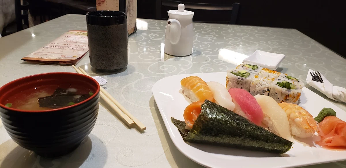 Green Tea and Miso Soup