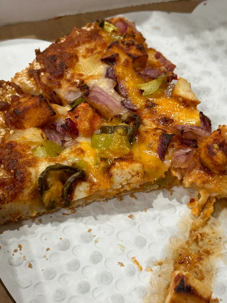 Paneer Tikka Masala Pizza