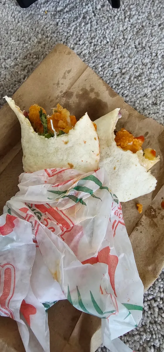 Wrap, The Big Slice Pizza & Chicken