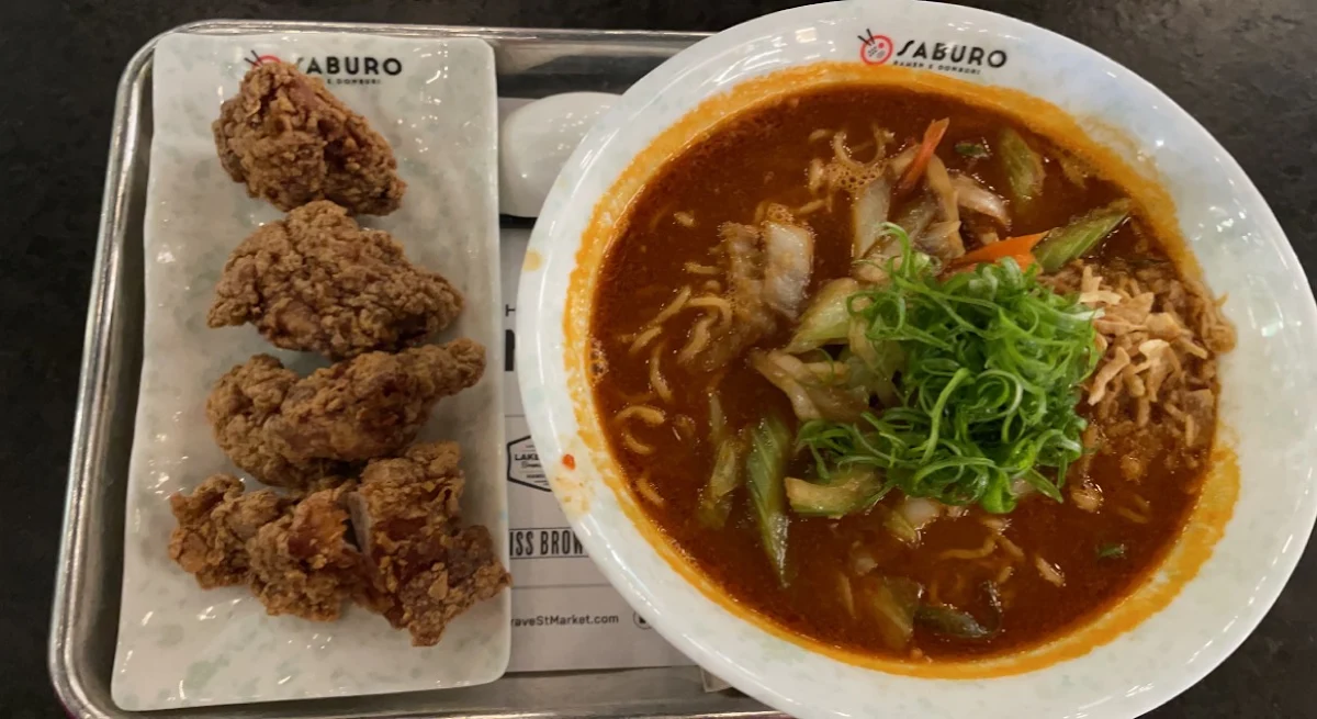 Chicien Karaage Chicken Soup