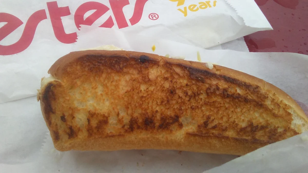A Toasted Hot Dog