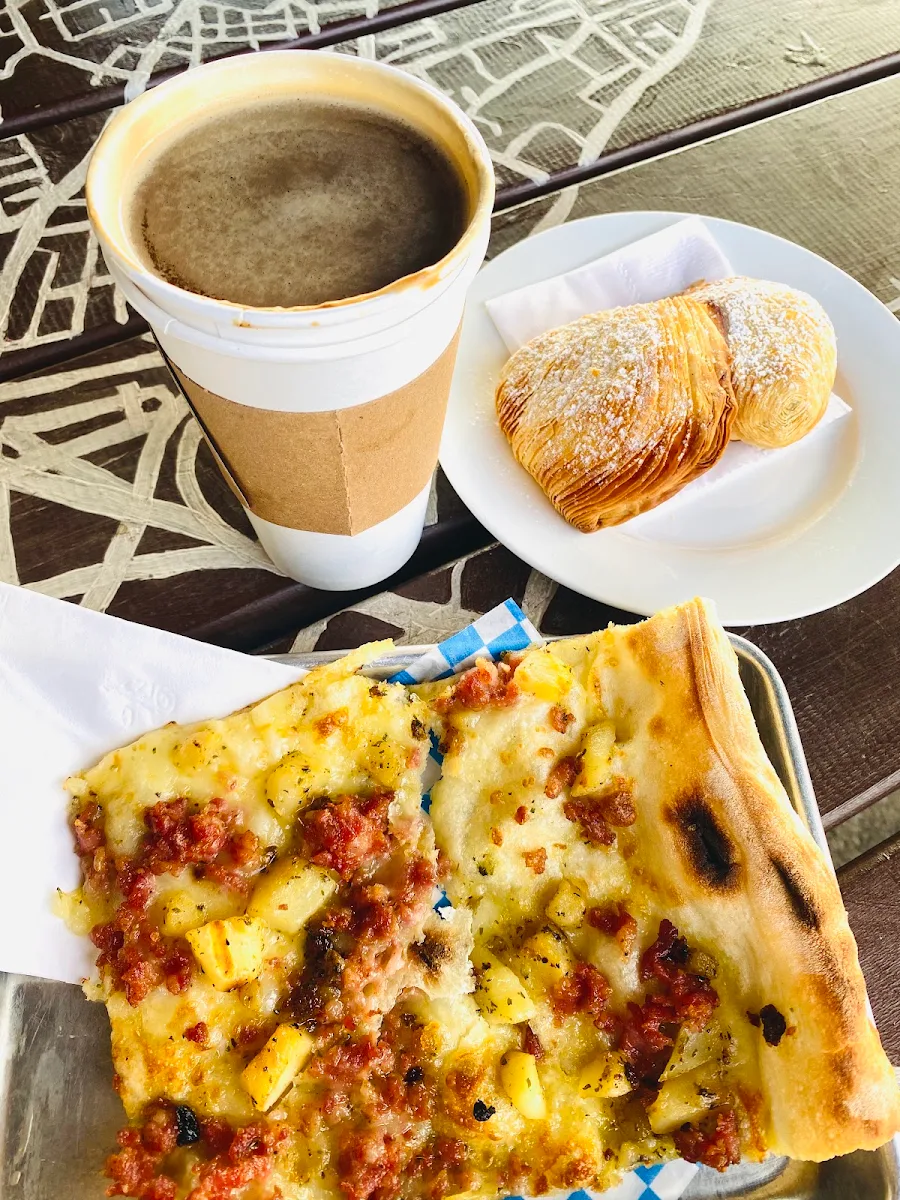 Potato with Sausage Pizza