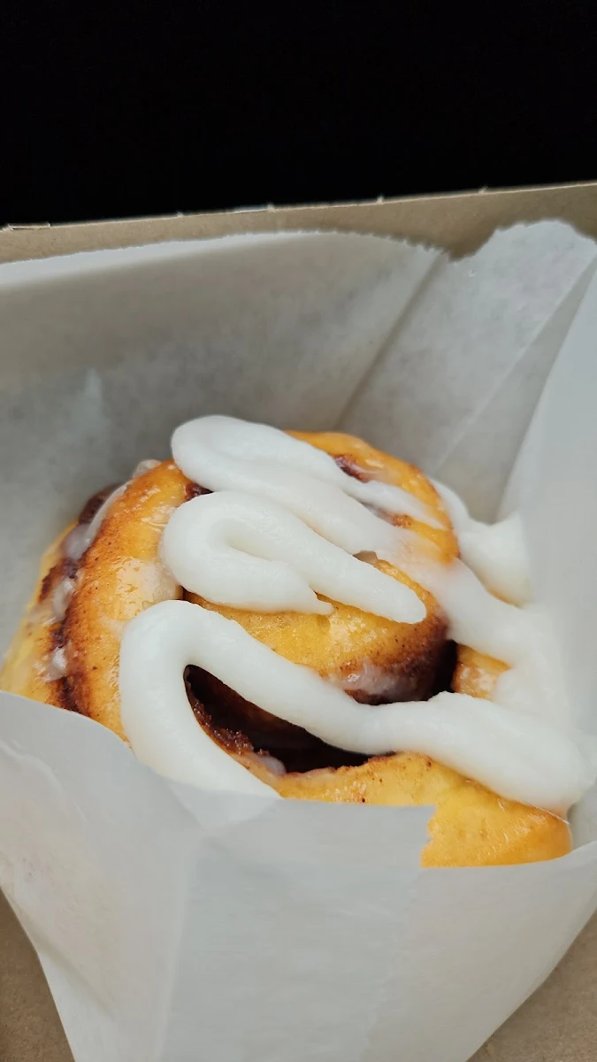 Cinnamon Bun with Icing