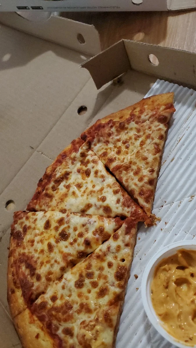 Half Moon Cheesy Bread