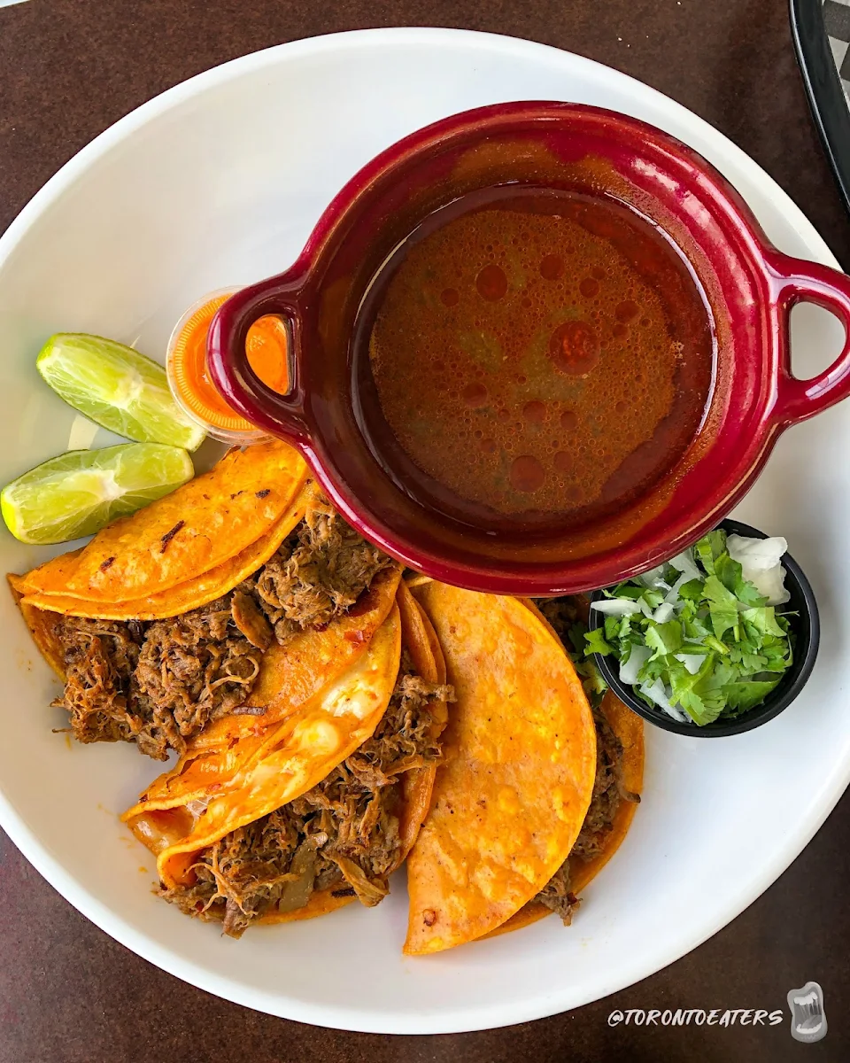 Birria with Small Consome Soup
