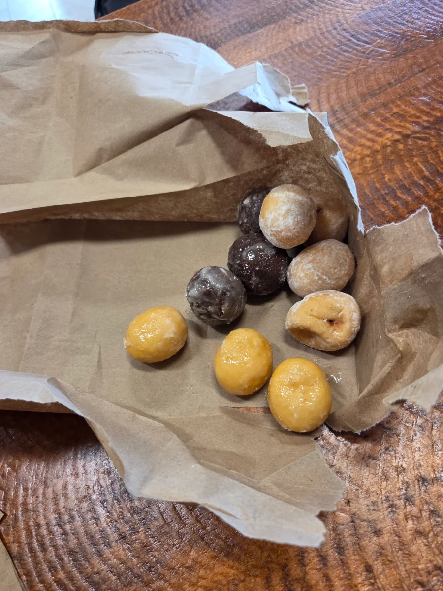 Chocolate Glazed Timbit