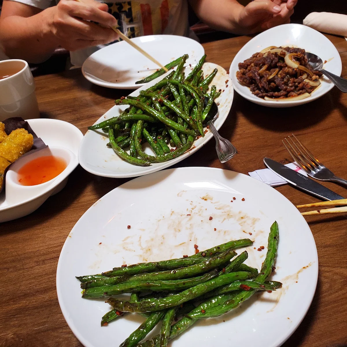 Spicy Szechuan String Beans