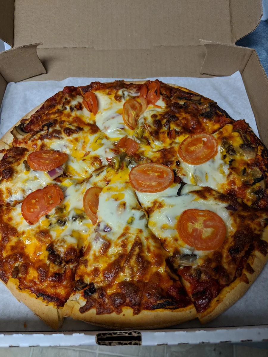 Cheeseburger Pizza